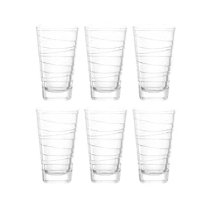 LEONARDO Chopes Et Gobelets<Coffret 6 chopes Vario transparent 28 cl, Léonardo