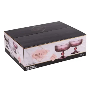 Table Passion Saladiers Et Coupelles<Coffret 6 coupes à glace 35 cl Dolce Rose,