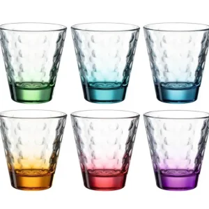 LEONARDO Chopes Et Gobelets<Coffret 6 gobelets assortis Optic Color, Léonardo