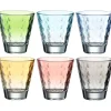 LEONARDO Verres Apéritif | Verres À Cocktail<Coffret 6 gobelets assortis Optic pastel, Léonardo