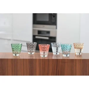 LEONARDO Verres Apéritif | Verres À Cocktail<Coffret 6 gobelets assortis Optic pastel, Léonardo