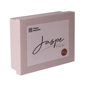 Table Passion Bols, Mugs Et Tasses<Coffret 4 mugs 35cl Jaspe Beige,