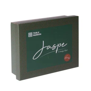 Table Passion Bols, Mugs Et Tasses<Coffret 4 mugs 35cl Jaspe Vert,