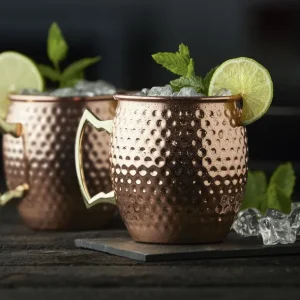 LYNGBY GLAS Verres À Cocktail<Coffret 2 Mugs Moscow Mule,