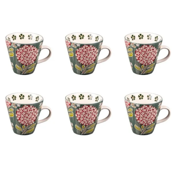 Table Passion Bols, Mugs Et Tasses<Coffret 6 tasses 17 cl Cottage,