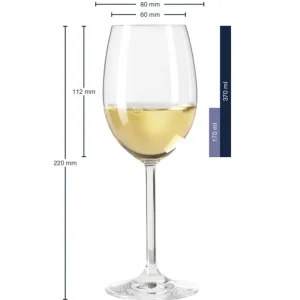 LEONARDO Verres À Vin<Coffret 6 verres à vin blanc 37 cl Daily, Léonardo