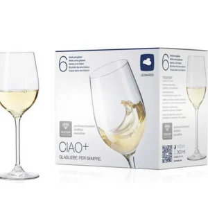 LEONARDO Verres À Vin<Coffret 6 verres à vin blanc Ciao+, Léonardo