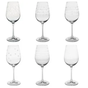 Table Passion Verres À Vin<Coffret 6 verres à vin Graphik,