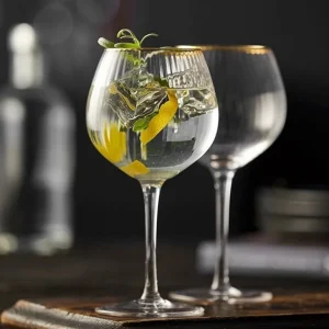 LYNGBY GLAS Verres Apéritif | Verres À Cocktail<Coffret 4 verres Gin&Tonic Palermo Gold,