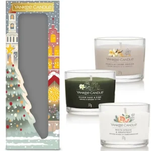 Yankee Candle Bougies Parfumées<Coffret cadeau 3 mini bougies,