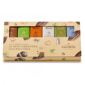 Café Tasse Le Chocolat<Coffret Découverte avec 24 mini-tablettes,