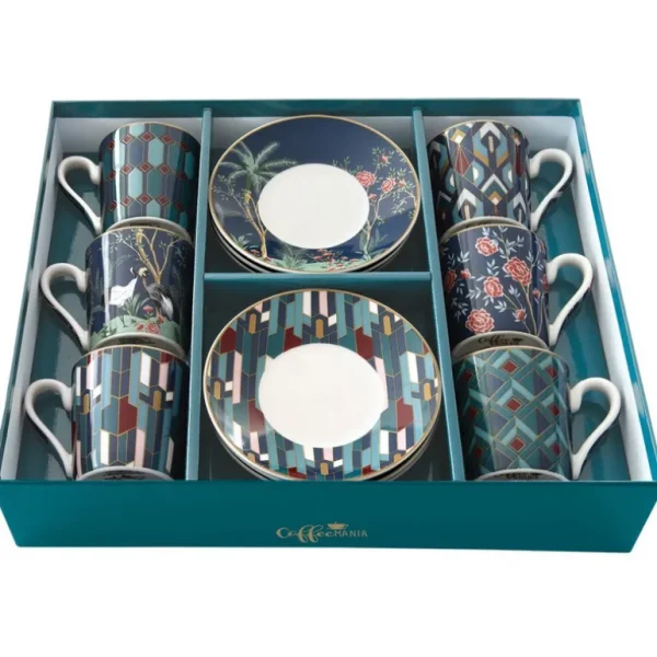 Easy life Tout Pour Le Café | Bols, Mugs Et Tasses<Coffret de 6 tasses café 10cl  Mandalay,