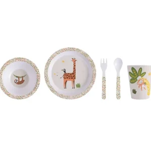 Enfant Ladelle La Vaisselle Pour Enfant<Coffret repas 5 pièces Jungle,