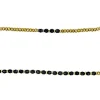 Têtes Blondes Les Bijoux<Collier et Bracelet 6 tours Caroline Gold Noir,