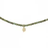 Têtes Blondes Les Bijoux<Collier et Bracelet 3 tours Trèfle Vert Marbré,