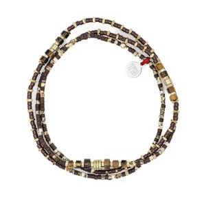 Têtes Blondes Les Bijoux<Collier et Bracelet 3 tours Léopard Slim,