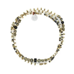 Têtes Blondes Les Bijoux<Collier et Bracelet 3 tours Python Slim,