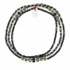 Têtes Blondes Les Bijoux<Collier et Bracelet 3 tours Black Panther Slim,