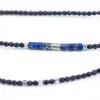 Têtes Blondes Les Bijoux<Collier et Bracelet 6 tours Nadège Bleu Navy,