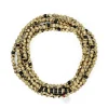 Têtes Blondes Les Bijoux<Collier et Bracelet 6 tours Santa Hématite Gold,