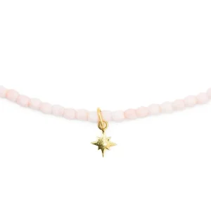 Têtes Blondes Les Bijoux<Collier et Bracelet 3 tours Polaire Rose Guimauve,