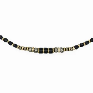 Têtes Blondes Les Bijoux<Collier et Bracelet 6 tours Black Panther,