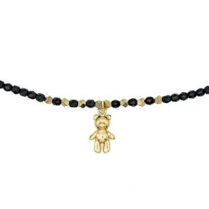 Têtes Blondes Les Bijoux<Collier et Bracelet 3 tours Doudou Dédé Noir,