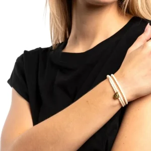 Têtes Blondes Les Bijoux<Collier et Bracelet 3 tours Raphaël Gold Vanille,