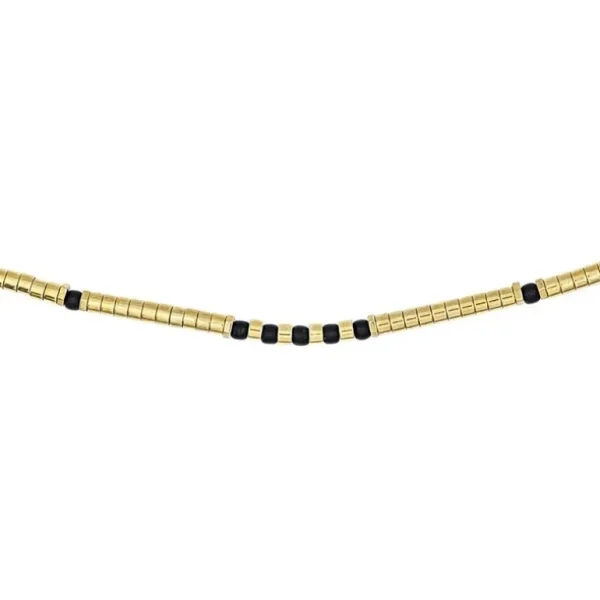 Têtes Blondes Les Bijoux<Collier ras du cou Toni Hématite Gold,