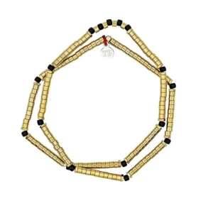 Têtes Blondes Les Bijoux<Collier ras du cou Toni Hématite Gold,