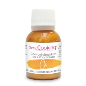 ScrapCooking Arômes Et Colorants<Colorant alimentaire de surface liquide doré,