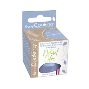 ScrapCooking Arômes Et Colorants<Colorant alimentaire naturel en poudre Denim,