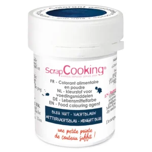 ScrapCooking Les Macarons | Les Cupcakes<Colorant artificiel en poudre Bleu Nuit,