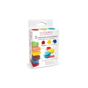 ScrapCooking Les Macarons | Les Cupcakes<3 colorants artificiels en poudre,