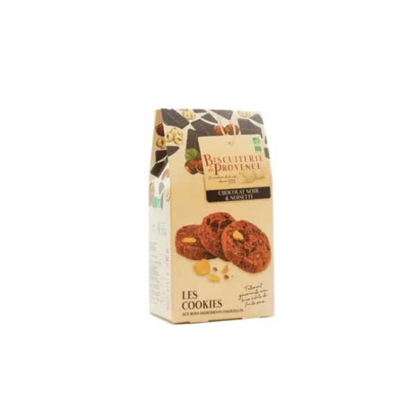 Biscuiterie de Provence Gâteaux Et Confiserie<Cookies Bio Chocolat noir et Noisette,