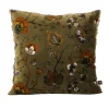 Sud Etoffe Coussins Et Rideaux<Coussin Cachemire Tabac,