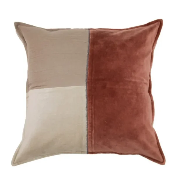 Sud Etoffe Coussins Et Rideaux<Coussin Goa Bois de Rose,