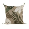 Sud Etoffe Coussins Et Rideaux<Coussin Ombrage Oil Green,