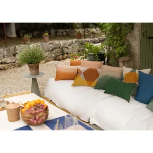 VIVARAISE Coussins Et Rideaux<Coussin Zeff Céleste 45 x 45 cm,