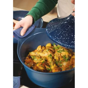 COOKUT Plats À Tajines<Couvercle Tajine bleu pour L'Incroyable Cocotte,