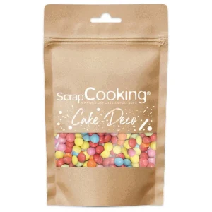 ScrapCooking Les Cupcakes<Décors Sucrés Dragées Choco Multicolores 75g,