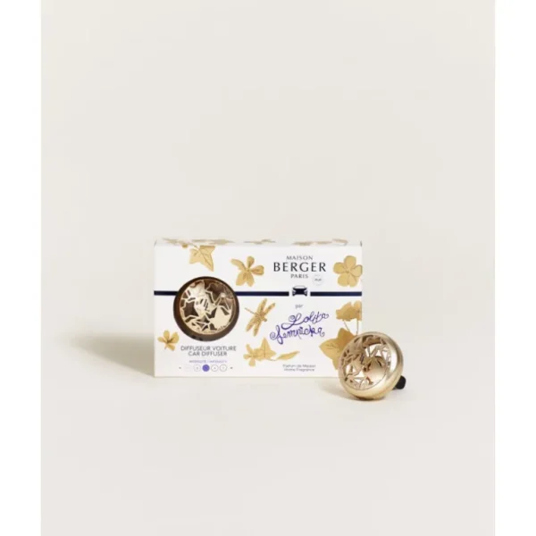 MAISON BERGER Diffuseurs De Parfum D'Intérieur<Diffuseur voiture Lolita Lempicka or satiné,