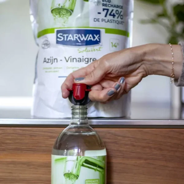 STARWAX Écologiques | Cuisine<Eco recharge Vinaigre 14° Soluvert,