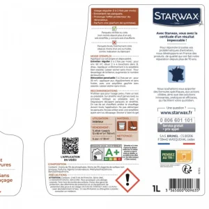 STARWAX Sols<Entretien brillant pour parquets & sols stratifiés