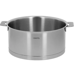 CRISTEL Amovible<Faitout 22cm inox Strate amovible,