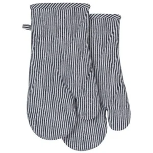 Ladelle Gants Et Maniques<2 gants de cuisine Lina Stripe Navy,