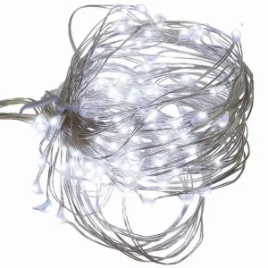 Blachère illumination Objets Insolites<Guirlande électrique micro LED Blanc pur,