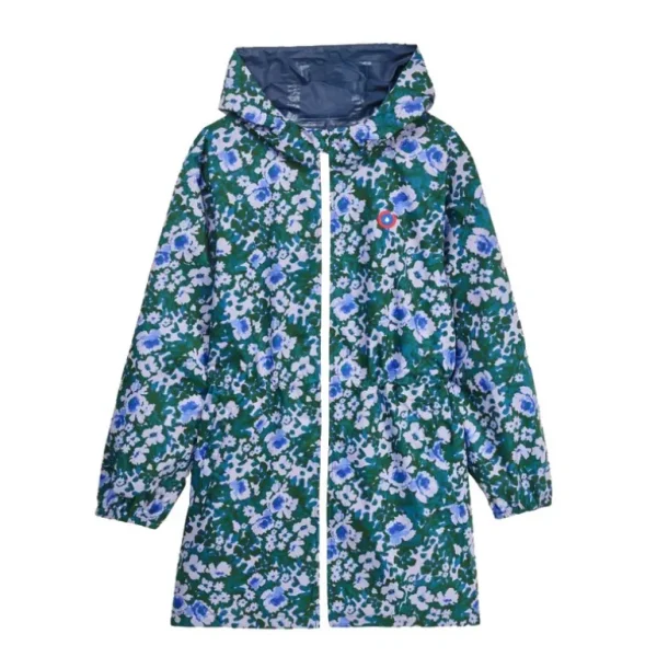 Flotte Le Prêt À Porter<Imperméable Long Amelot Imprimé Géranium,