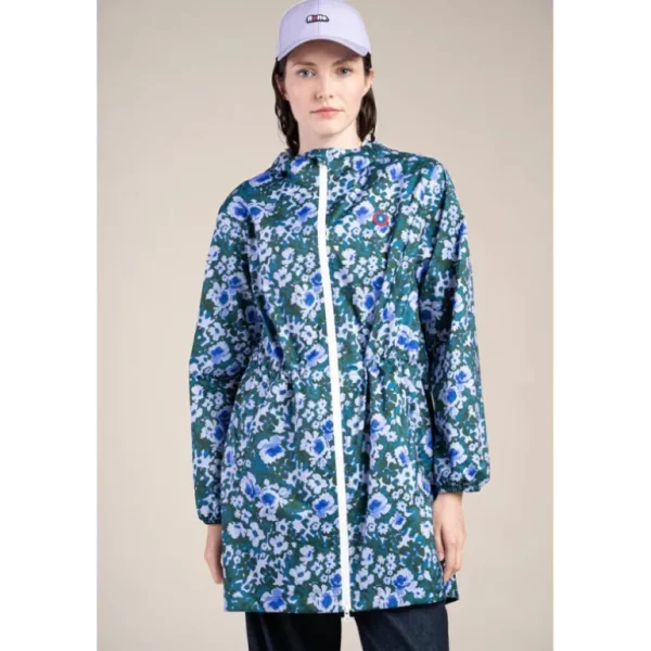 Flotte Le Prêt À Porter<Imperméable Long Amelot Imprimé Géranium,