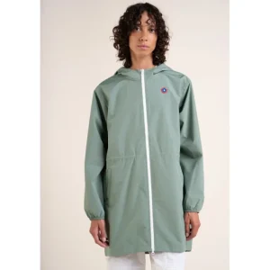 Flotte Le Prêt À Porter<Imperméable Long Amelot Sauge,